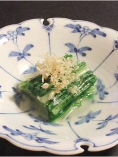 塩麹でカンタン☆ほうれん草のお浸し-レシピのメイン写真