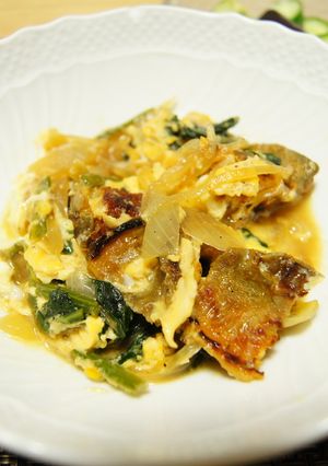 鰻の薬膳卵とじ-レシピのメイン写真