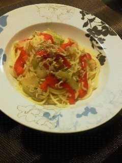 セロリとじゃこのゆず胡椒パスタ-レシピのメイン写真