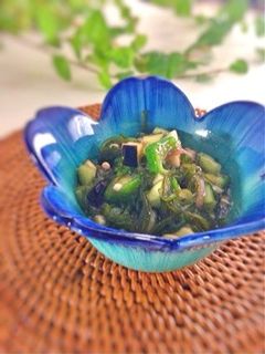✤めかぶとおくらの出汁-レシピのメイン写真