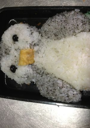 ペンギンのキャラ弁当-レシピのメイン写真