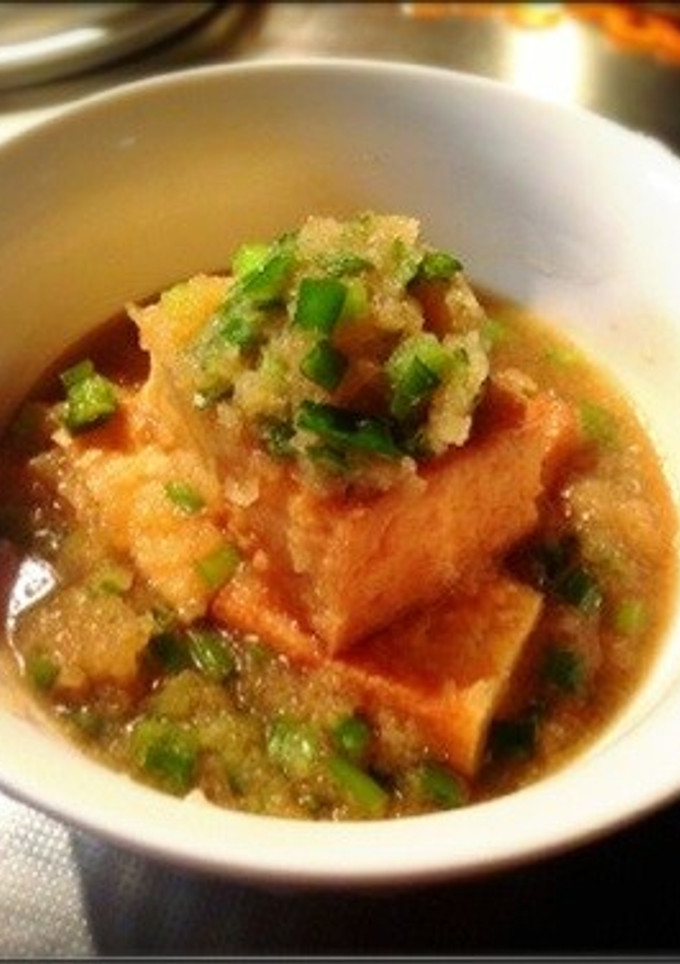 超簡単!!焼き絹あげのみぞれ煮-レシピのメイン写真