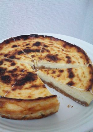トースターで焼けた♪ベイクドチーズケーキ-レシピのメイン写真