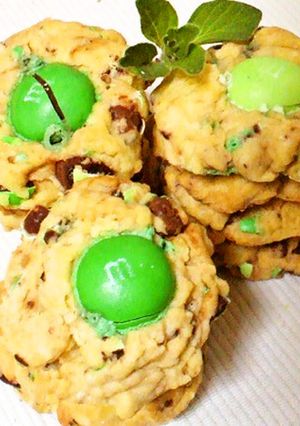 簡単クッキー☆m＆m'sチョコ♪-レシピのメイン写真