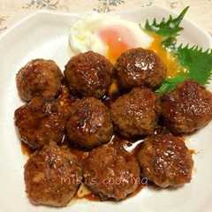 รูปของ 写真付きで簡単！夕飯のおかずに☆豚つくね
