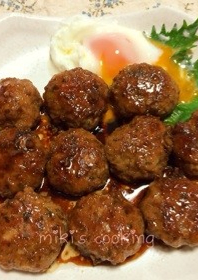 写真付きで簡単！夕飯のおかずに☆豚つくね-レシピのメイン写真