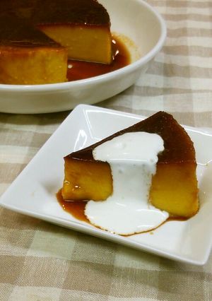 簡単ほっこり♪かぼちゃプリン-レシピのメイン写真