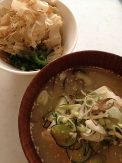 魚を使わない手抜き冷や汁-レシピのメイン写真