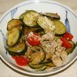 ズッキーニと豚しゃぶ肉を美味しくしょう!
