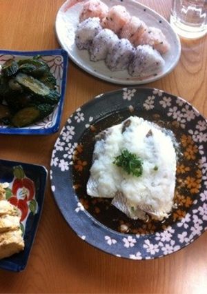 鯛の霙あん-レシピのメイン写真