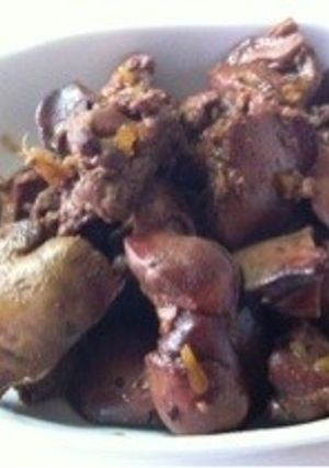 肝の煮付け-レシピのメイン写真