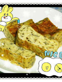 お弁当に♪ゆかりちゃん玉子焼き^^-レシピのメイン写真