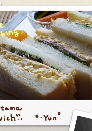 簡単!喫茶店風サンドイッチ-レシピのメイン写真