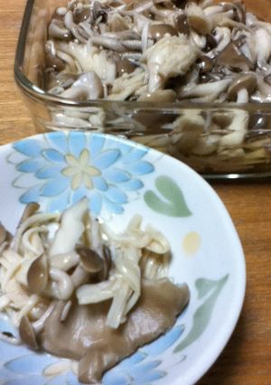 きのこのピクルス-レシピのメイン写真