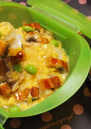 ルクエOGYAでおひとり様ふわ玉うな丼-レシピのメイン写真