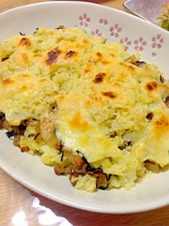 ボリューム満点っ!和風ポテトチーズ焼き✨-レシピのメイン写真