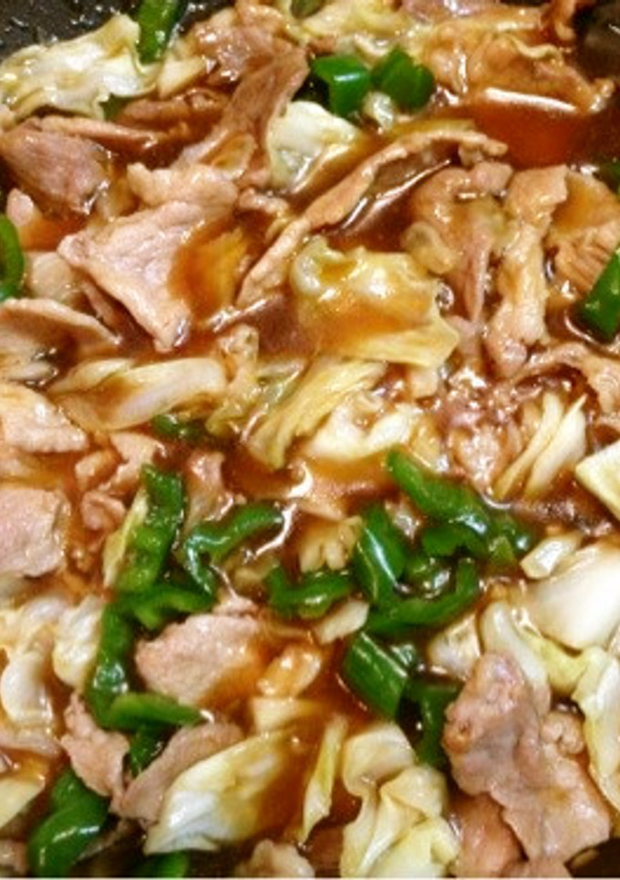 豚肉ときゃべつの簡単炒め-レシピのメイン写真