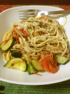 やさしい夏野菜のパスタ-レシピのメイン写真