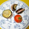 お弁当に✿スパムをナスで、はさみ焼き
