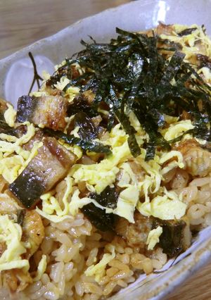 簡単うなぎの混ぜご飯♪-レシピのメイン写真