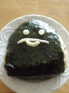 *なめこのお握り☆キャラ弁*-レシピのメイン写真