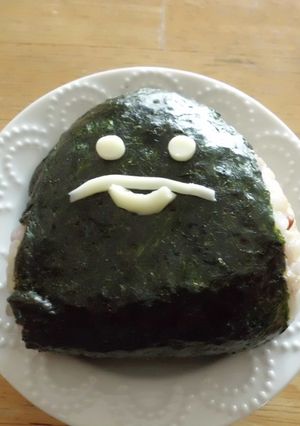 *なめこのお握り☆キャラ弁*-レシピのメイン写真