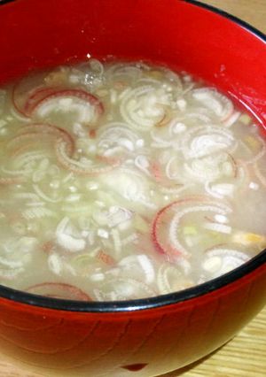 納豆の簡単お味噌汁-レシピのメイン写真