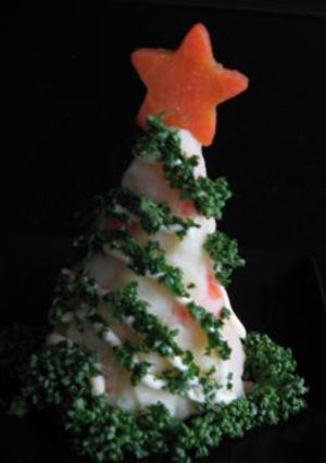 ★ミニクリスマスツリー☆ポテトサラダ★-レシピのメイン写真