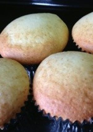 もっちもち!簡単低カロリーカップケーキ*-レシピのメイン写真