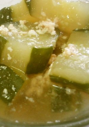 涼味☆　きゅうりの冷やしそぼろ煮-レシピのメイン写真