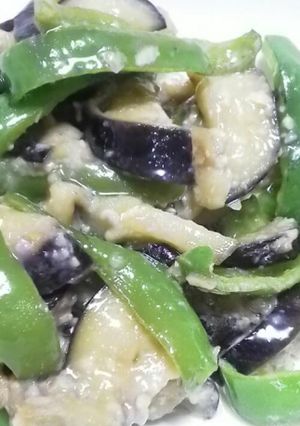 朝は野菜！茄子とピーマン味噌炒め-レシピのメイン写真