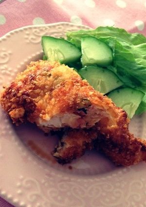 ♥ささみの明太子挟み揚げ♥-レシピのメイン写真