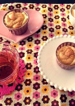 ♥ふわふわカップシフォンケーキ♥-レシピのメイン写真