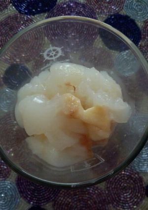 傷んだ桃のためのカルピスゼリー-レシピのメイン写真