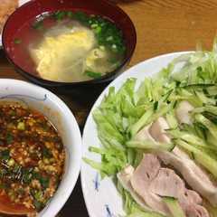 鳥モモ肉で激ウマ！バンバンジー-レシピのメイン写真