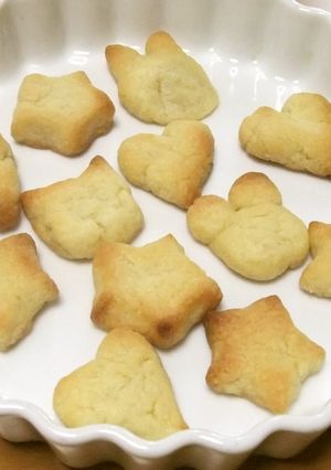 アーモンド風味ちょこっとショートブレッド-レシピのメイン写真