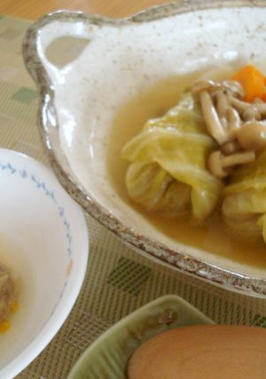 離乳食+大人✿ロールキャベツ-レシピのメイン写真