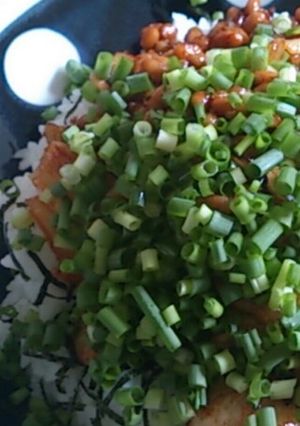 豚キム納豆ドン♪♪あつーい夏のガッツリ飯-レシピのメイン写真