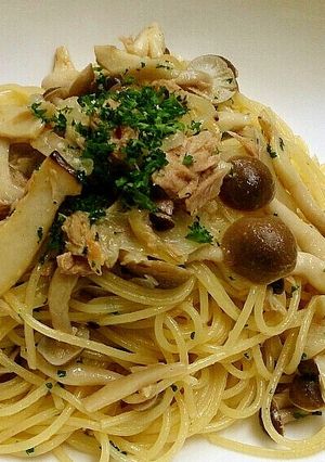 ☆キノコとツナの絶品♪パスタ☆-レシピのメイン写真