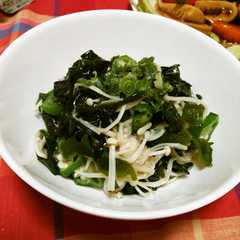รูปของ ねばつる♪えのきとオクラの副菜