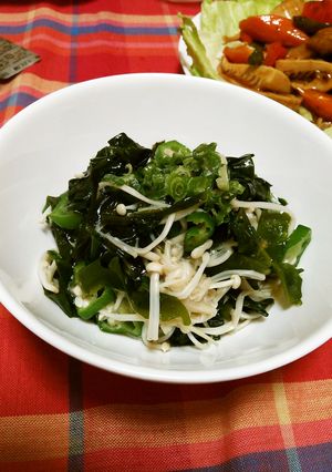 ねばつる♪えのきとオクラの副菜-レシピのメイン写真