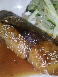 さわらの甘酢照り焼き-レシピのメイン写真
