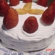 天使と悪魔のイチゴケーキ 米粉入り