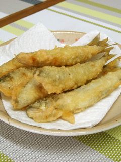 鮎の天ぷら☆サクふわ食感-レシピのメイン写真