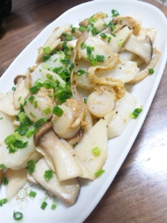 長芋エリンギの簡単炒め-レシピのメイン写真