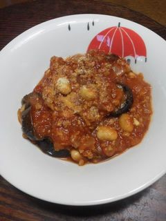 大豆とナスのトマト煮込み-レシピのメイン写真