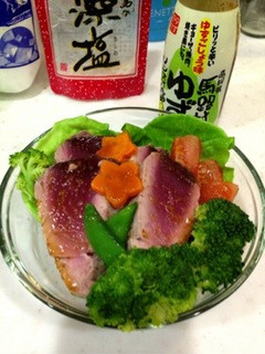 かんたん かつおの塩たたき♫-レシピのメイン写真