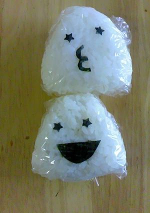 かわいいおにぎり-レシピのメイン写真