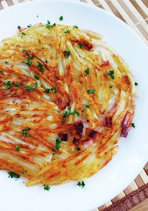 片面焼きで簡単レシュティ＊グルテンフリー-レシピのメイン写真