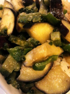 にが旨♪夏野菜のごま味噌炒め-レシピのメイン写真